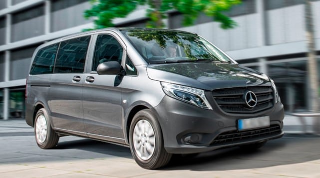 Furgoneta VTC Taxi Mojácar de Mercedes Benz